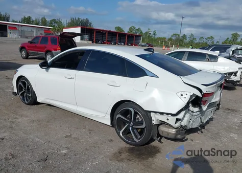 2022 Honda Accord Sport z USA, uszkodzony, nr VIN 1HGCV1F37NA113565